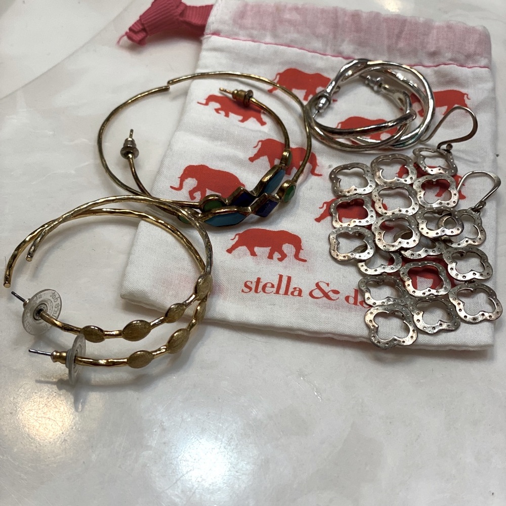 Stella and dot earrings